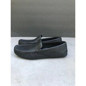 L.B. Evans Alton Black leather men's shoes